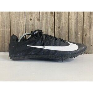 Nike Mens Zoom Rival S 9 907564-003 Black Running Cleats Shoes Sneakers Size 9